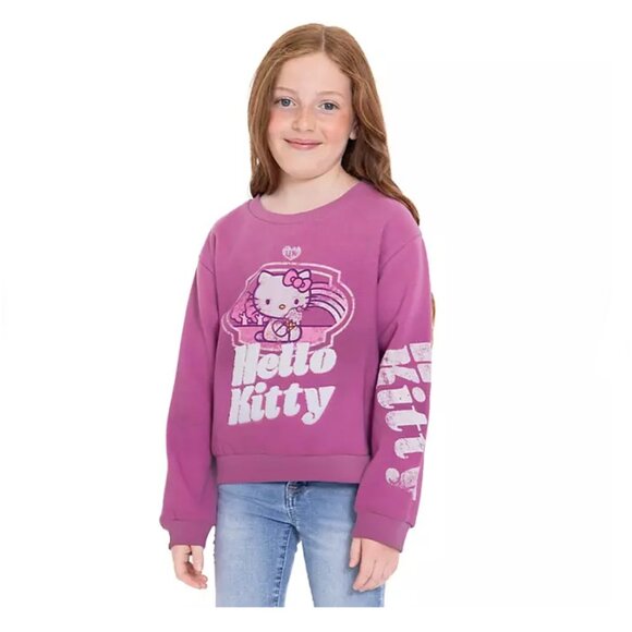 Girls Hello‎ Kitty Crewneck Pullover - Picture 1 of 4